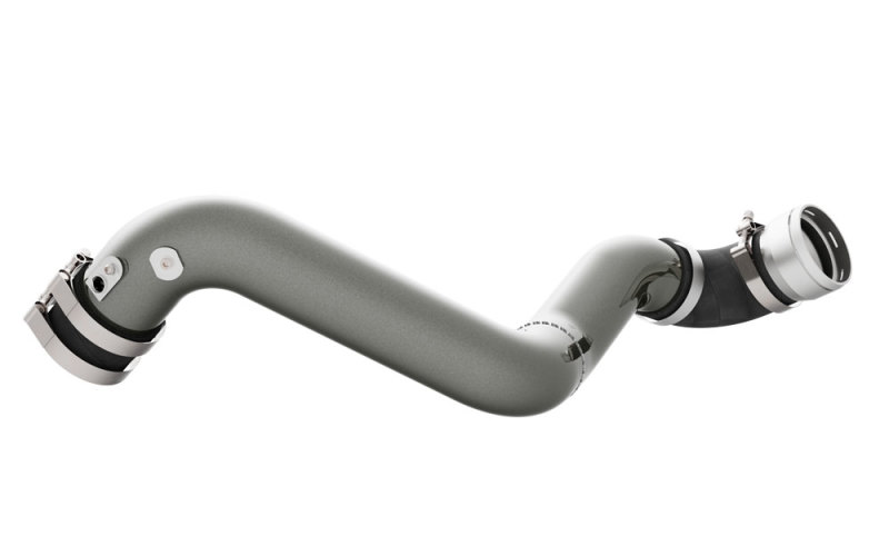 Ford F-150 Charge Pipe Kit - K&N Engineering - Free-Flowing Aluminum Tubes - Gunmetal Gray - `15-`22